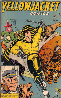 YELLOWJACKET COMICS  #10     (Charlton, 1946)