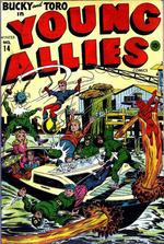 YOUNG ALLIES COMICS  #14     (Timely, 1944)