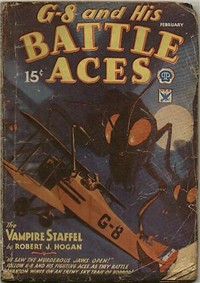 G-8 AND HIS BATTLE ACES  Vol. 2 #1     (Popular, February, 1934)