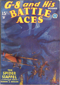 G-8 AND HIS BATTLE ACES  Vol. 4 #1     (Popular, October, 1934)