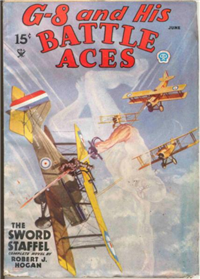G-8 AND HIS BATTLE ACES  Vol. 6 #1     (Popular, June, 1935)
