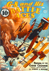 G-8 AND HIS BATTLE ACES  Vol. 9 #1     (Popular, June, 1936)
