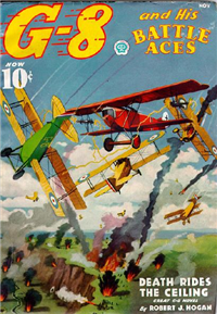 G-8 AND HIS BATTLE ACES  Vol. 10 #2     (Popular, November, 1936)