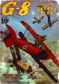 G-8 AND HIS BATTLE ACES  Vol. 10 #3     (Popular, December, 1936)
