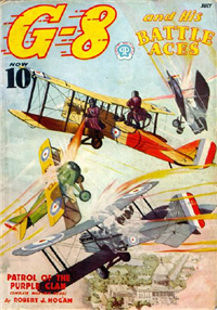 G-8 AND HIS BATTLE ACES  Vol. 12 #2     (Popular, July, 1937)