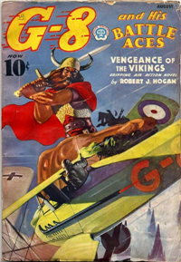G-8 AND HIS BATTLE ACES  Vol. 12 #3     (Popular, August, 1937)