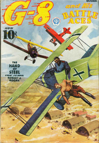 G-8 AND HIS BATTLE ACES  Vol. 13 #1     (Popular, October, 1937)