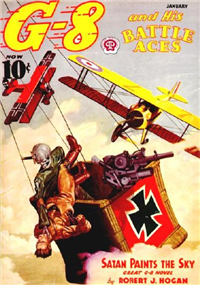 G-8 AND HIS BATTLE ACES  Vol. 13 #4     (Popular, January, 1938)