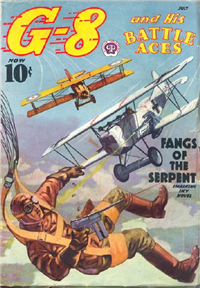 G-8 AND HIS BATTLE ACES  Vol. 15 #2     (Popular, July, 1938)