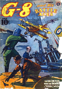 G-8 AND HIS BATTLE ACES  Vol. 19 #3     (Popular, December, 1939)