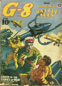 G-8 AND HIS BATTLE ACES  Vol. 22 #4     (Popular, January, 1941)