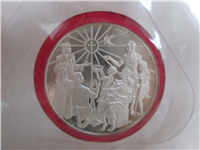 Official 41st International Eucharistic Congress Silver Medal (Franklin Mint, 1976)