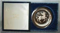 Franklin Mint Limited Edition Plate: Signs of the Zodiac by Gilroy Roberts, "Aries"