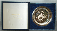 Franklin Mint Limited Edition Plate: Signs of the Zodiac by Gilroy Roberts, "Capricorn"