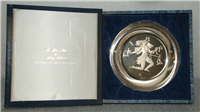 Franklin Mint Limited Edition Plate: Signs of the Zodiac by Gilroy Roberts, "Libra"