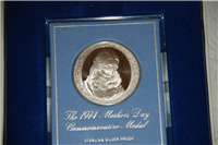 The 1974 Mother's Day Commemorative Proof Medal    (Franklin Mint)