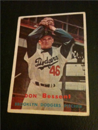 1957 Topps Baseball #178 Don Bessent