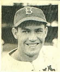 1948 Bowman Baseball Card # 7 Pete Reiser