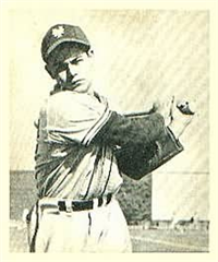 1948 Bowman Baseball Card # 16 Jack Lohrke