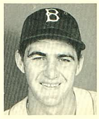 1948 Bowman Baseball Card # 41 Rex Barney
