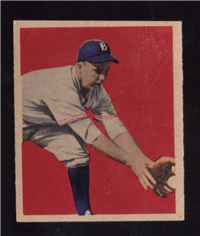 1949 Bowman Baseball Card # 36 Pee Wee Reese