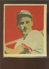 1949 Bowman Baseball Card # 39 Bill Goodman