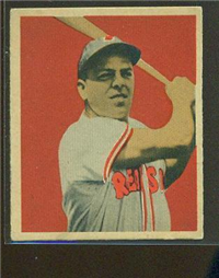 1949 Bowman Baseball Card # 71 Vern Stephens