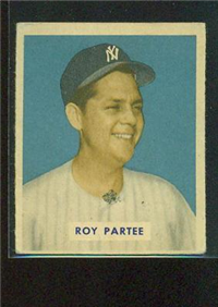 1949 Bowman Baseball Card # 149 Roy Partee
