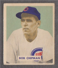 1949 Bowman Baseball Card # 183 Lou Stringer