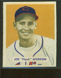 1949 Bowman Baseball Card # 210 Joe Gordon