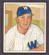 1950 Bowman Baseball Card #52 Sam Mele