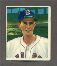 1950 Bowman Baseball Card #96 Virgil &quot;Fire&quot; Trucks