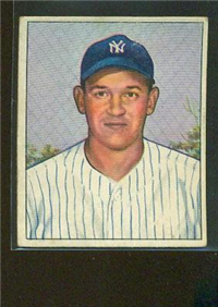 1950 Bowman Baseball Card #138 Allie Reynolds