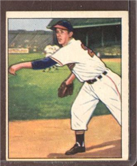 1950 Bowman Baseball Card #182 Sam Zoldak