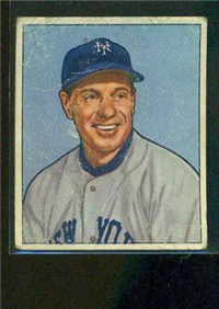 1950 Bowman Baseball Card #220 Leo Durocher