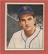 1950 Bowman Baseball Card #243 Johnny Groth