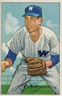 1952 Bowman Baseball Card #103 Joe Haynes