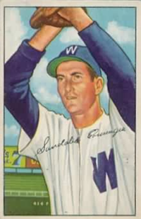 1952 Bowman Baseball Card #143  Sandy Consuegra