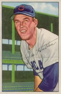 1952 Bowman Baseball Card #144 Joe Hatten