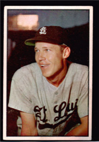 1953 Bowman Baseball Card #20 Don Lenhardt