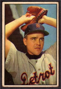 1953 Bowman Baseball Card #47 Ned Garver