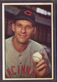 1953 Bowman Baseball Card #87 Harry Perkowski