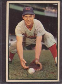 1953 Bowman Baseball Card #108 Bobby Adams