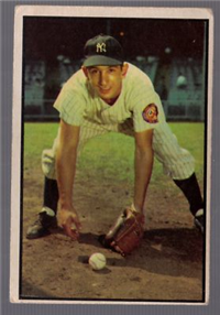 1953 Bowman Baseball Card #118 Billy Martin