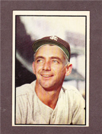 1953 Bowman Baseball Card #120 Marlin Stuart