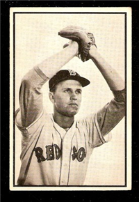 1953 Bowman Baseball Card Black and White #2 Willard Nixon