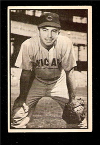 1953 Bowman Baseball Card Black and White #12 Randy Jackson