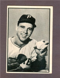 1953 Bowman Baseball Card Black and White #19 Paul LaPalme