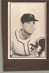 1953 Bowman Baseball Card Black and White #53 Morris Martin