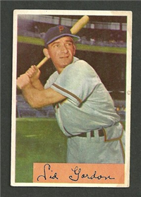 1954 Bowman Baseball Card #11 Sid Gordon